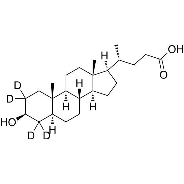 Isoallolithocholic acid-d4 2410277-60-8